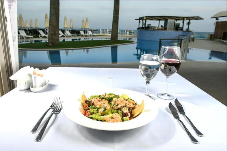 Mimoza Beachfront Hotel & Restaurant Famagusta (Northern Cyprus) Exterior foto