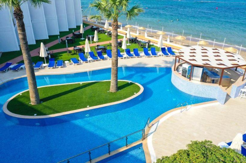 Mimoza Beachfront Hotel & Restaurant Famagusta (Northern Cyprus) Exterior foto
