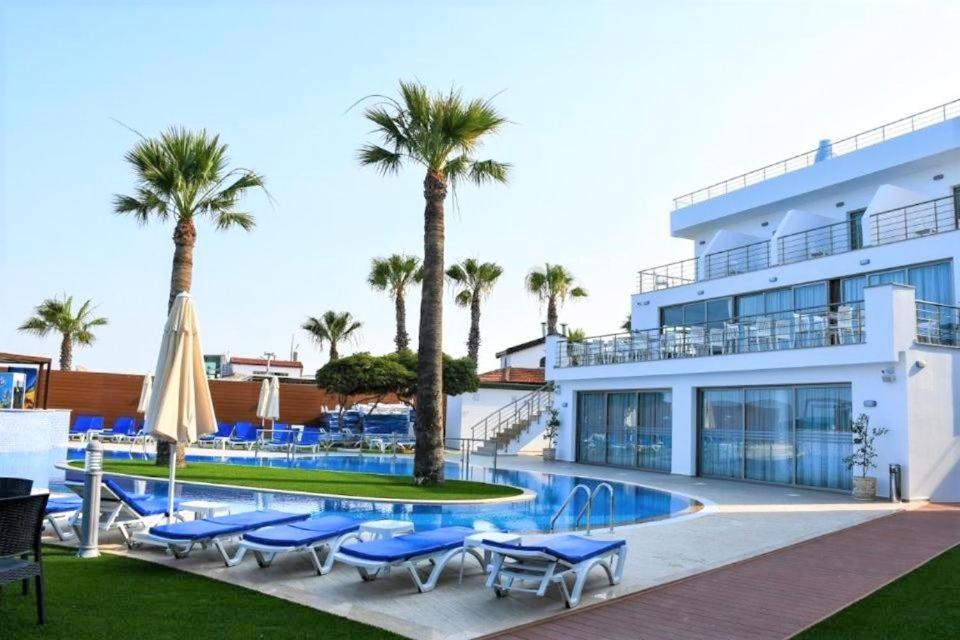 Mimoza Beachfront Hotel & Restaurant Famagusta (Northern Cyprus) Exterior foto